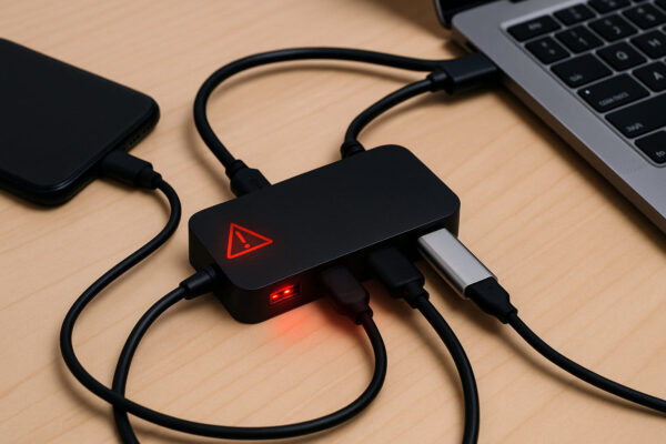 USB-Hubs: Nachteile und Einschränkungen bei Nutzung Mögliche Nachteile von USB-Hubs bei Überlastung mit vielen Geräten
