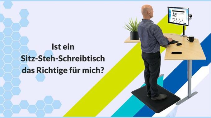 Sitz-Steh-Schreibtisch