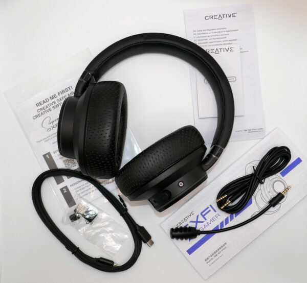 Creative SXFI AIR GAMER Headset Lieferumfang