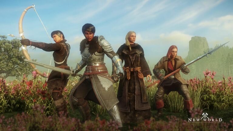 New World Massively-Multiplayer-Online-Role-Playing-Game, kurz MMORPG