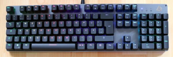 AUKEY Gaming-Tastatur beleuchtet
