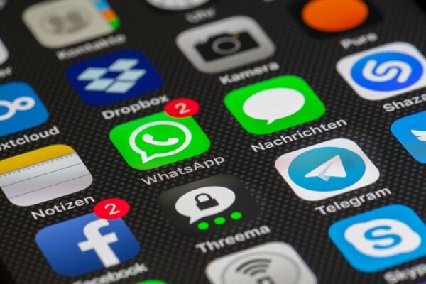 Apps wie Whatsapp auf dem Smartphone