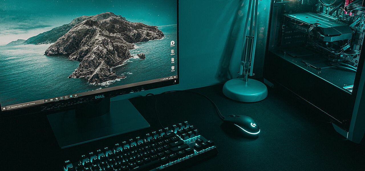 WQHD Monitor am Gaming PC