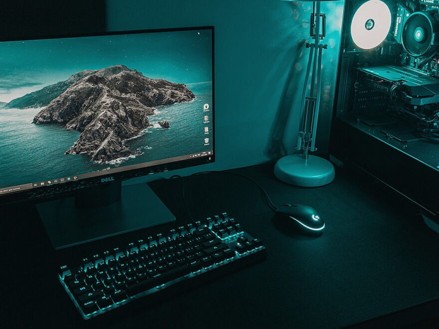 WQHD Monitor am Gaming PC