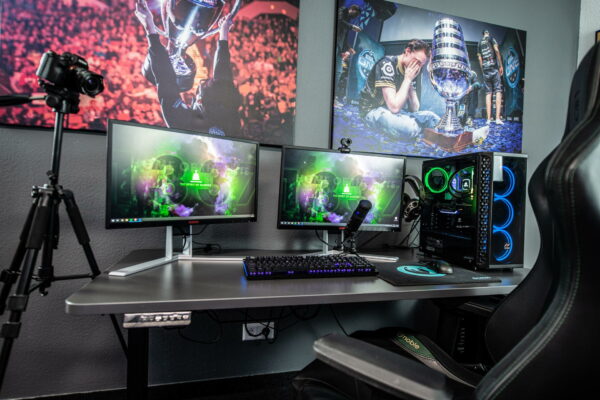 gaming pc hardware Gaming PC mit Monitor