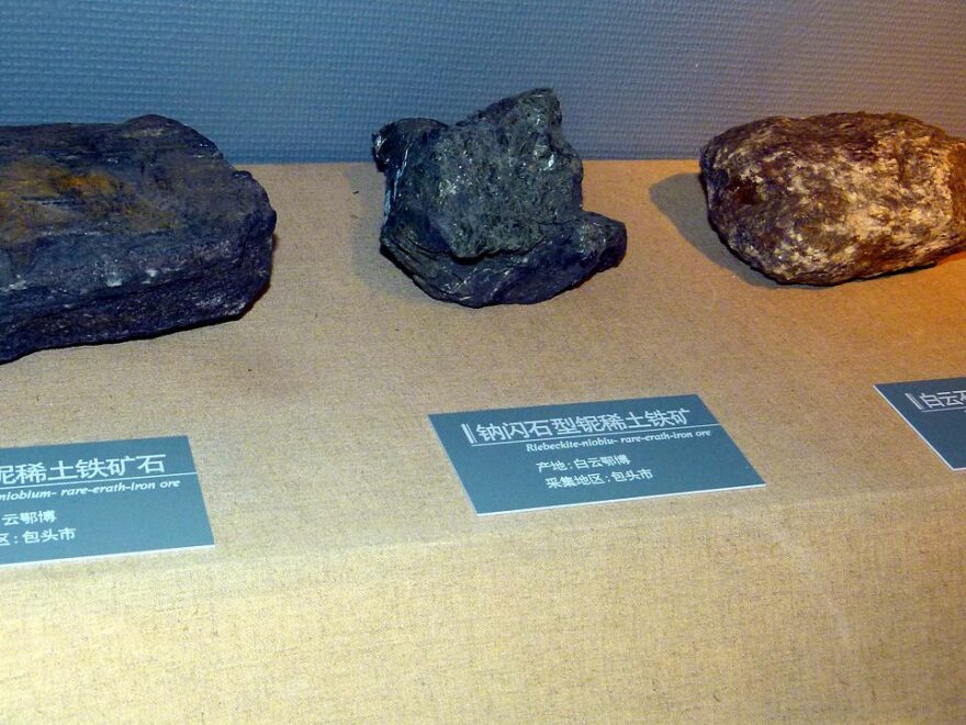 seltene Erden Mineralien