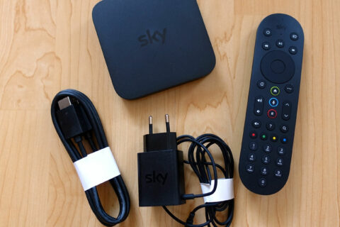 Sky Q IPTV Box Lieferumfang