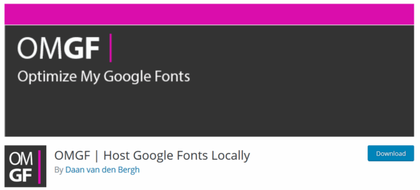 Google Fonts lokal einbinden mit OMGF