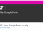 Google Fonts lokal einbinden mit OMGF