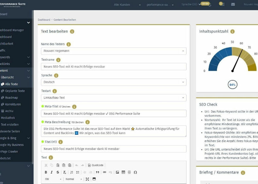 Content-Tool der PS