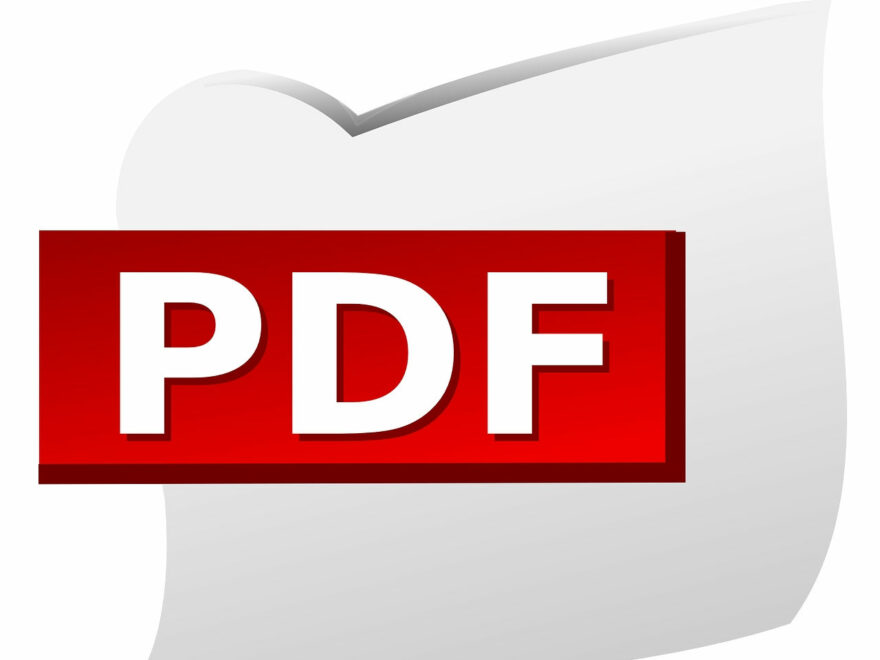 Icon pdf Datei von Acrobat