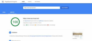 Pagespeed Desktop ohne Cache Plugin