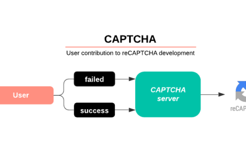 Captcha Funktion schematisch dargestellt