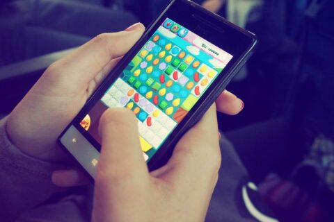 Candy Crush Saga App gegen Langeweile