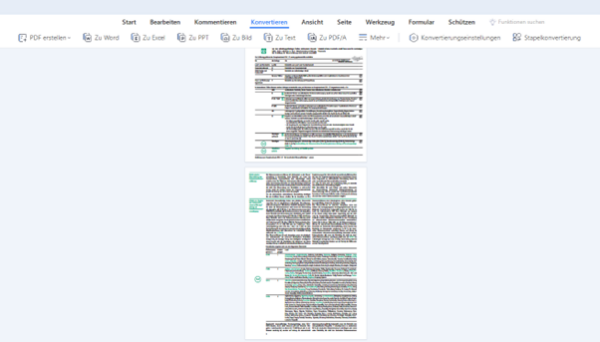 wondershare pdfelement 2 Formatierung und Schriftarten Ihrer Originaldokumente bleiben erhalten