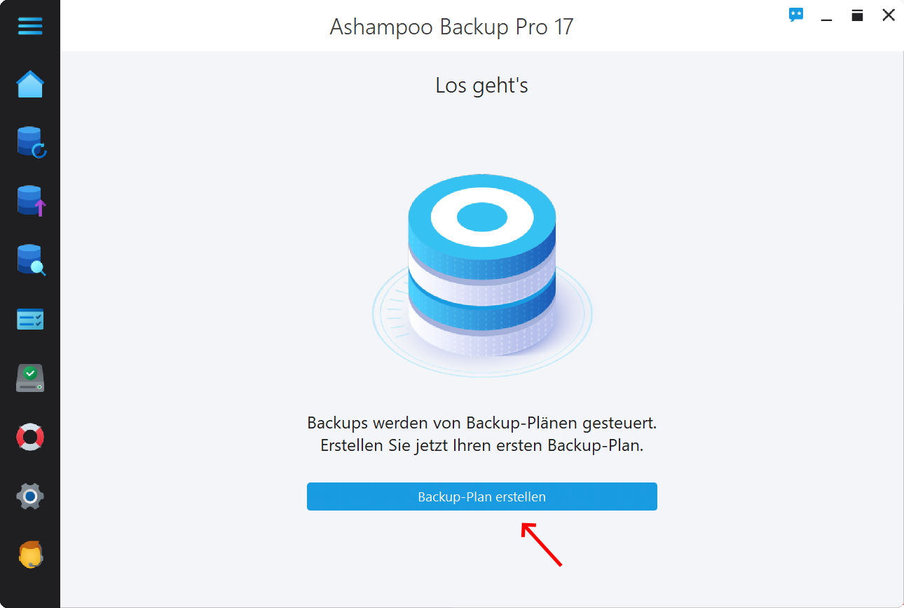 ashampoo backup pro 17 bild 1 Daten sichern mit Ashampoo Backup Pro 17