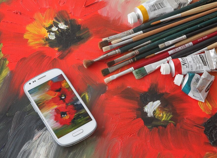 Smartphone als digitale Leinwand nutzen