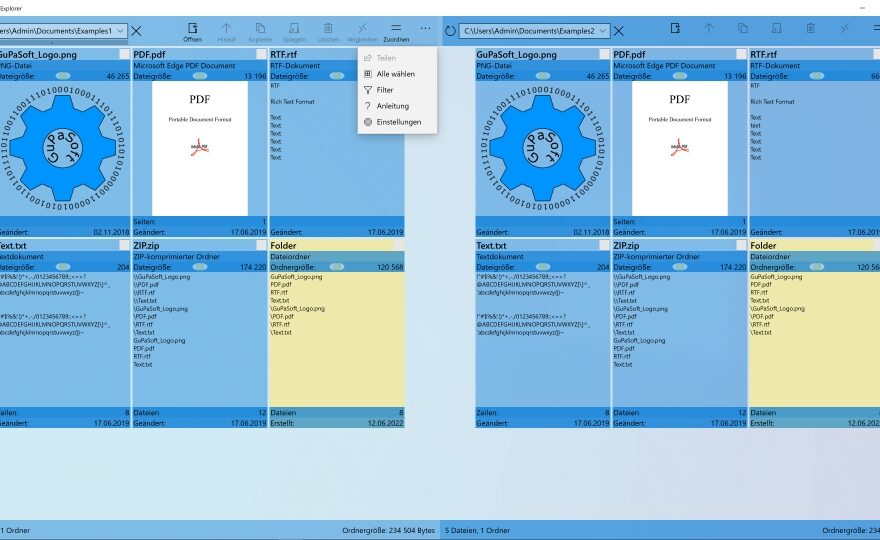 File Content Explorer Screenshot