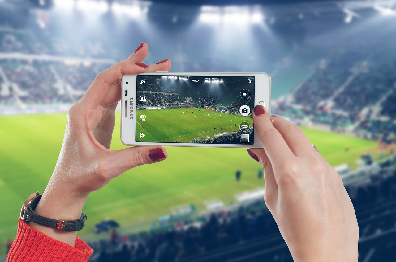 Smartphones im Fußball