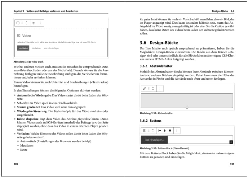 WordPress 6 Schnelleinstieg 4 WordPress 6 Schnelleinstieg innen Bild 1