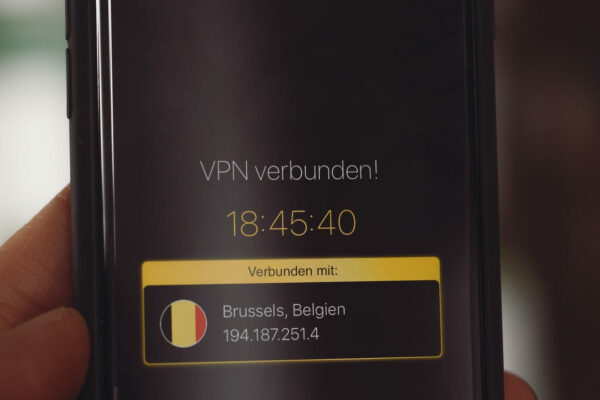VPN-Verbindung VPN installier und verbunden