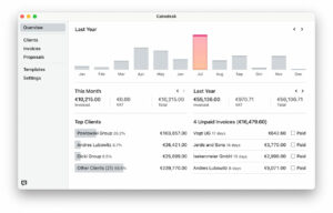 Cakedesk - Ein einfaches Rechnungsprogramm für Selbständige