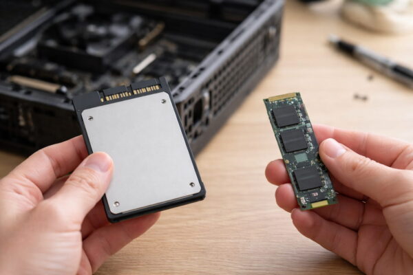 SSD als schnelle PC-Komponente im Überblick SSD als wichtige PC-Komponente im Vergleich: SATA- und NVMe-Variante