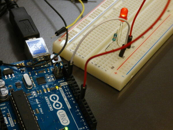 Arduino Uno und Breadboard