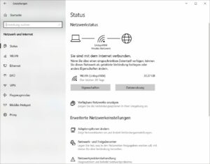 Netzwerk einrichten Einstellungen WLAN