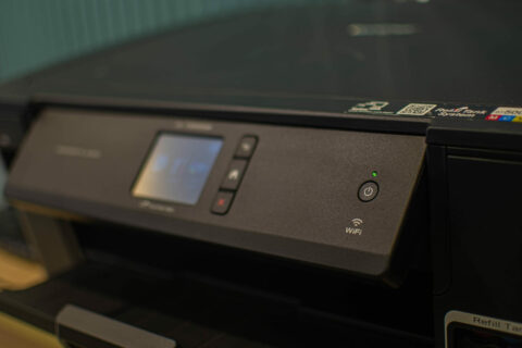Tintenstrahldrucker Detailaufnahme