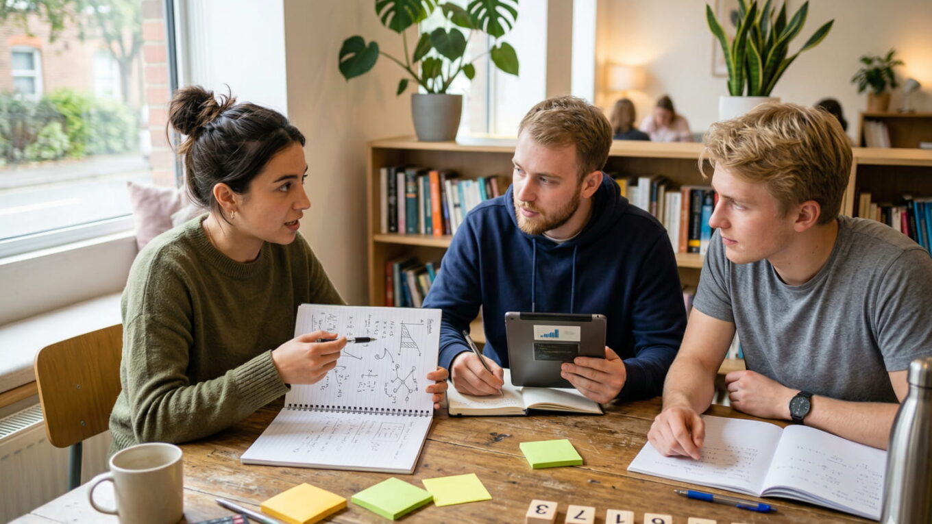 Lernsituation zu Zahlensystemen Grundlagen in der Programmierung mit Notizen und Zahlenblöcken