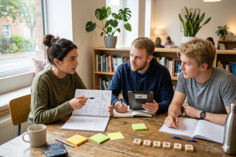 Lernsituation zu Zahlensystemen Grundlagen in der Programmierung mit Notizen und Zahlenblöcken