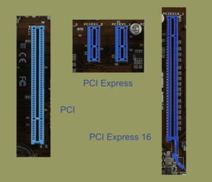 PCI Express (PCIe) Steckplätze