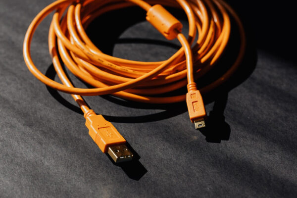 USB-Kabel orange