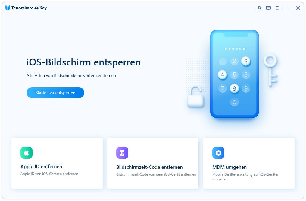 iPhone-Sperrbildschirm entfernen