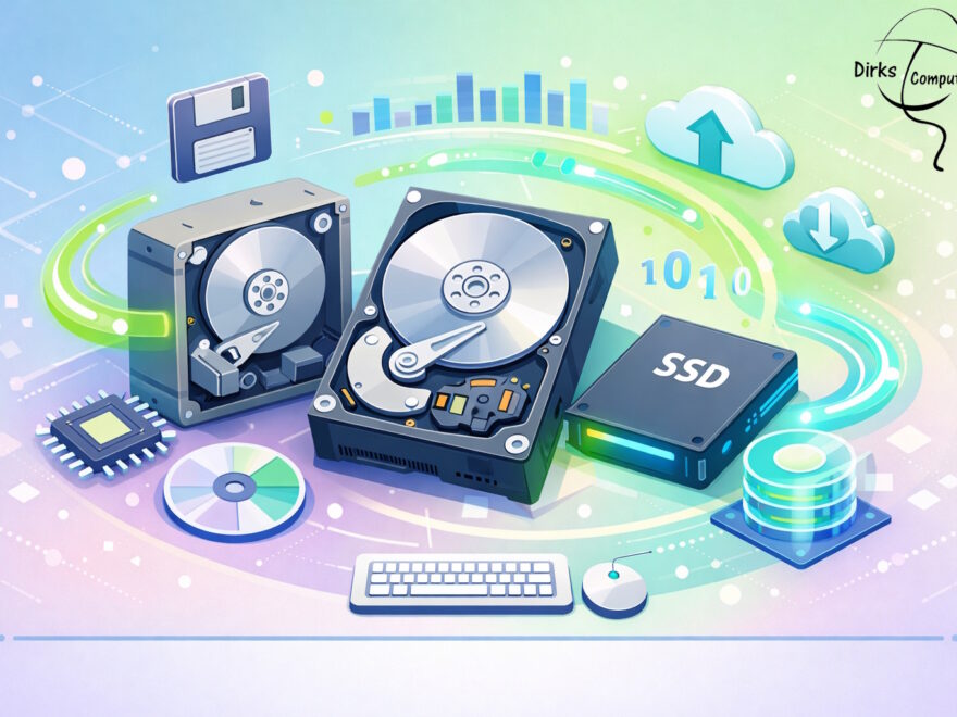 Festplatte Entwicklung von früher bis heute mit HDD und SSD im Vergleich