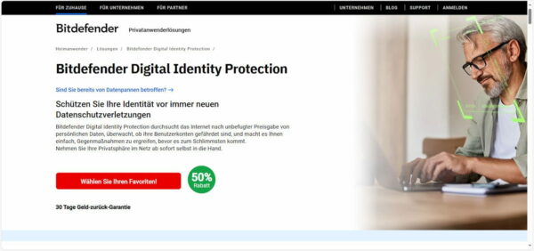 Bitdefender Digital Identity Protection Bitdefender Digital Identity Protection
