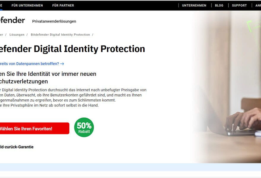 Bitdefender Digital Identity Protection
