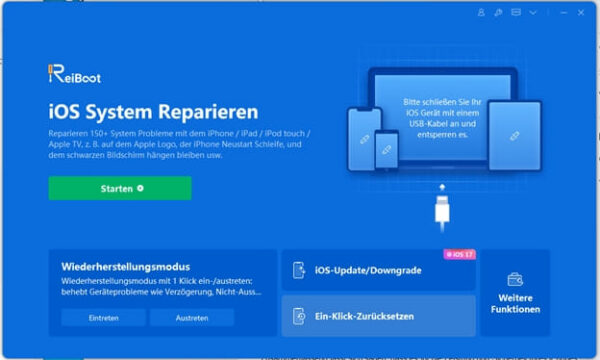 Reiboot herunterladen und installieren Reiboot herunterladen und installieren
