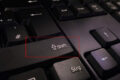 Shift-Taste auf PC-Tastatur hervorgehoben
