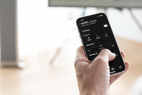 PIEGA Control App für drahtlose Lautsprechersysteme