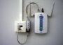 ZyXEL ZyAIR G-1000 Acces Point, powered by a D-Link DWL-P50 PoE-Splitter