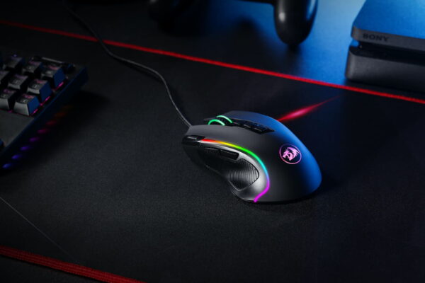 beleuchtete Gaming-Maus