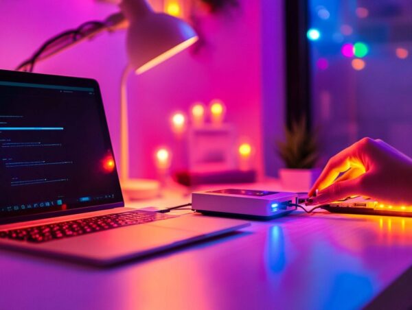 Installation und Konfiguration eines Gateways im Heimnetzwerk Person bei der Installation und Konfiguration eines Gateway-Geräts im modernen Netzwerk
