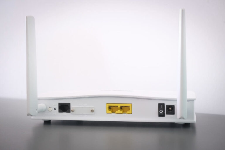 WLAN-Router mit WPS-Taste
