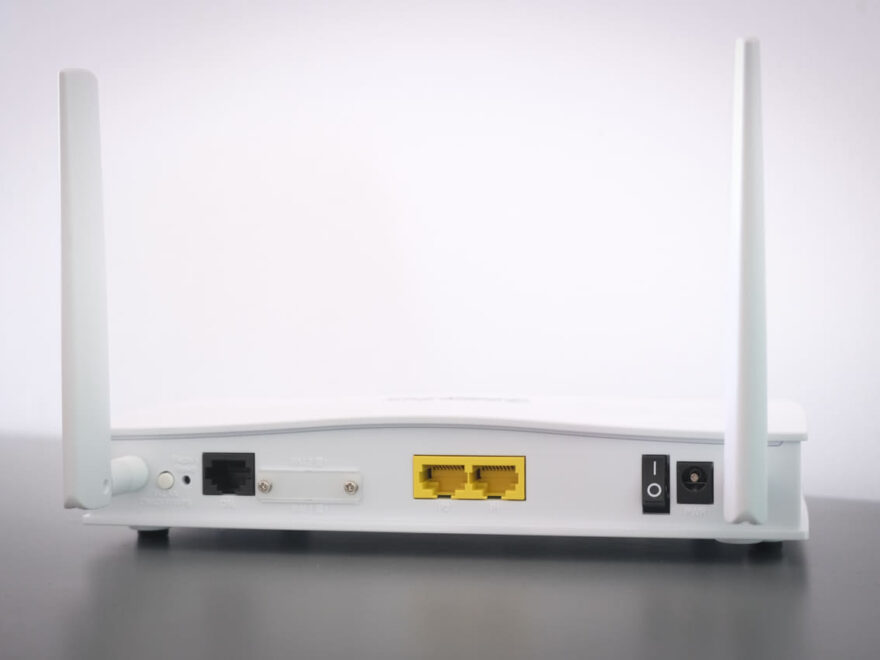 WLAN-Router mit WPS-Taste