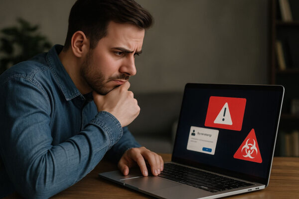Digitale Bedrohung erkennen – So identifizierst du Cyberangriffe Cyberangriffe erkennen: Typische Anzeichen einer digitalen Bedrohung am Computer