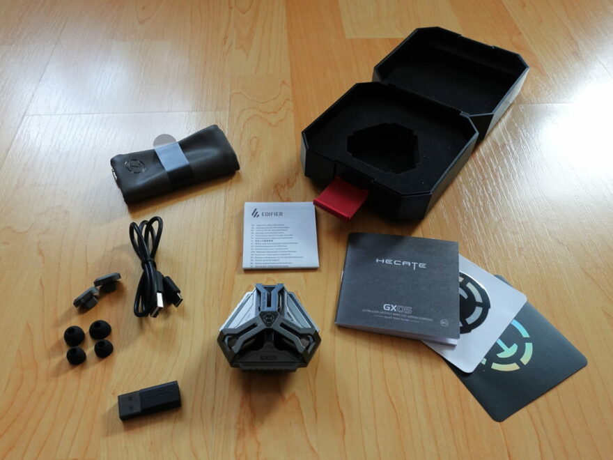 Hecate GX05 True-Wireless-Ohrhörer Lieferumfang