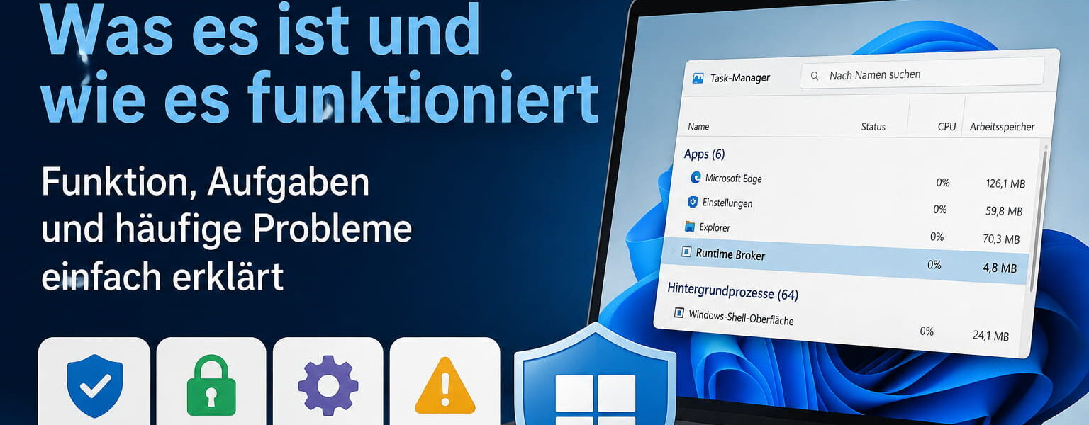 Runtime Broker in Windows 11 erklärt