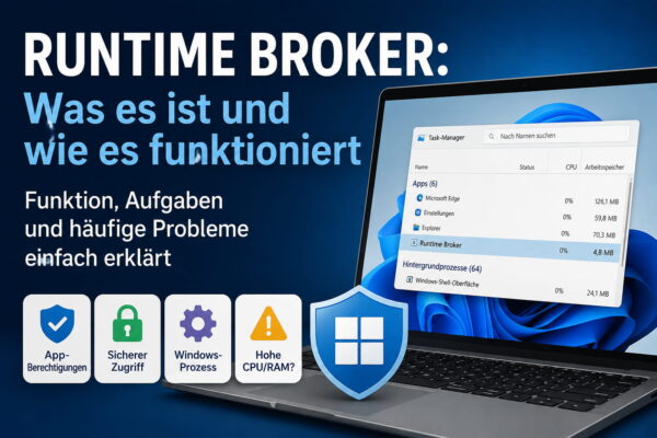 runtime broker beitragsbild Runtime Broker in Windows 11 erklärt